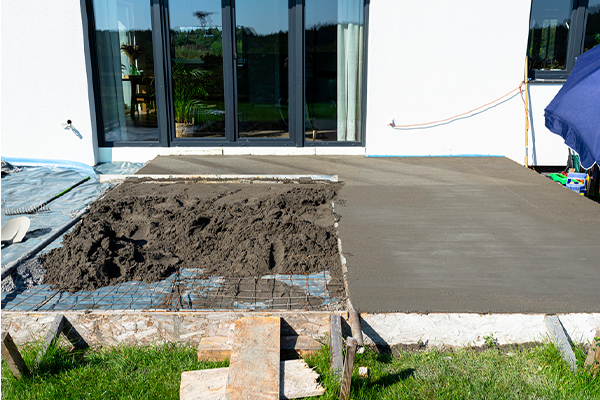 concrete delivery in central connecticut by mobile mix concrete